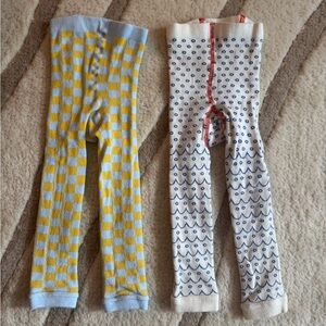 Colorful Patterned Hansel from Basel Baby Tights | 0-12 months